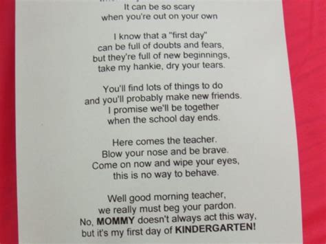 ️ My First Day At School Poem First Day At School A Poem By Roger