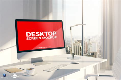 Laptop mockups psd of unpredictable and exorbitant gadgets. Free Designer Desktop Screen MockupFree Mockup Zone