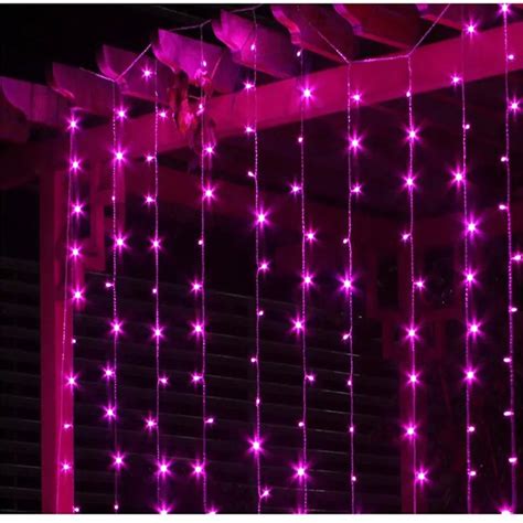 Led Curtain Fairy String Light 3m3m 448led Icicle Waterfall Lighting