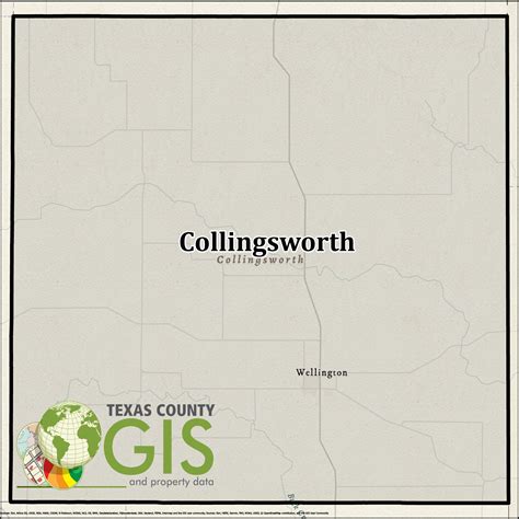 Collingsworth County GIS Shapefile and Property Data - Texas County GIS