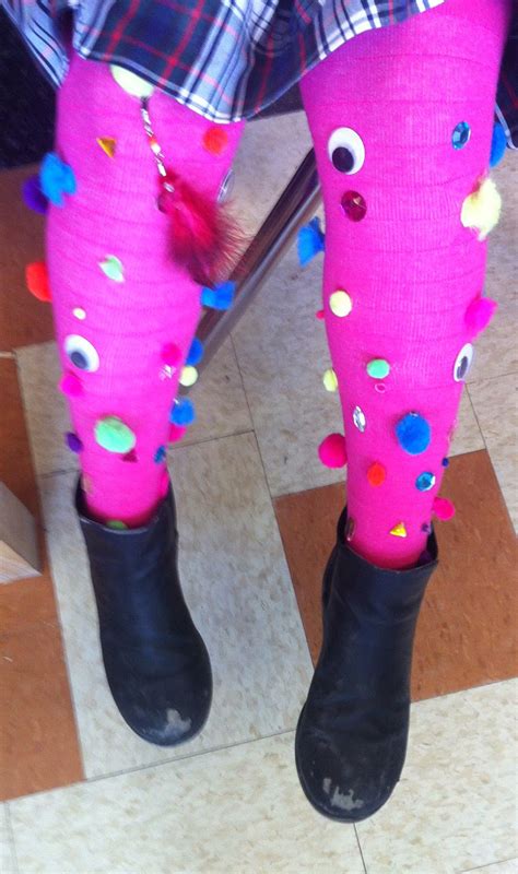 Sacred Heart art room: Crazy Sock Day