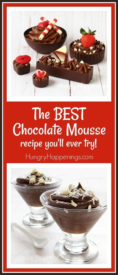 Chocolate mousse is a classic dessert favourite, perfect for any romantic occasion like valentine's day. BEST Chocolate Mousse Recipe you'll ever try! Video ...
