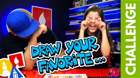 Challenge Time Draw Your All Time Favorite Youtube