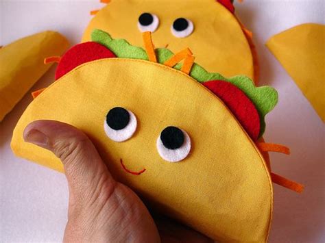 Tacos Crafty Kids Craft Time Etsy