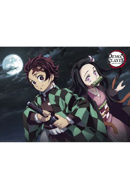 Demon Slayer Tanjiro And Nezuko Poster Uk