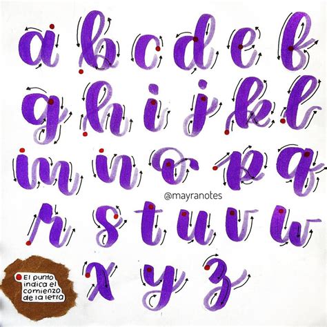 Abecedario Lettering Guide Hand Lettering Worksheet Lettering Practice