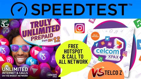 Plan celcom prepaid yang ditawarkan adalah official dari celcom. Speed Test Celcom Xpax Truly Unlimited Internet 2020 ...