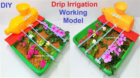 Drip Irrigation Working Model 3d Inspire Award Science Project Diy