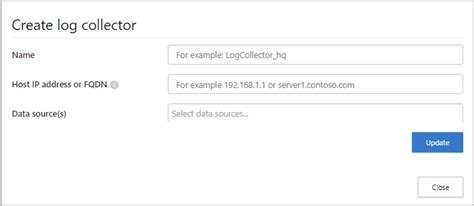 The ip based access was also available. Configure automatic log upload using on-premises Docker ...