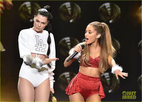 Ariana Grande And Big Seans Hot Chemistry Heats Up The Jingle Ball 2014 Stage Photo 3256302