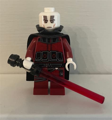 Lego Custom Star Wars Darth Malak Figurine Kotor Chevaliers De Etsy