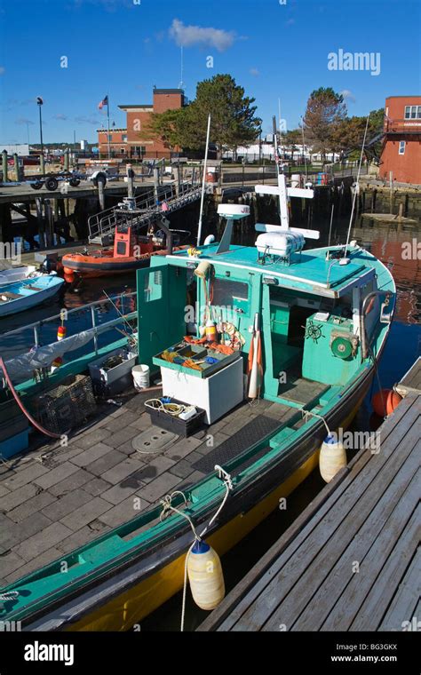 Fishing Boat Gloucester Harbor Cape Ann Greater Boston Area