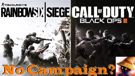 No Campaign For Rainbow Six Siege And Bo 3 On Ps3 And 360 Ademonicnews