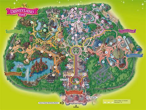 Plan Gratis De Disneyland Paris Pdf A Descargar Night Fox Tips