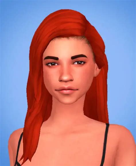 Sims 4 Hairs Buttersim Man On The Moon Hair V2 And Liar Hair