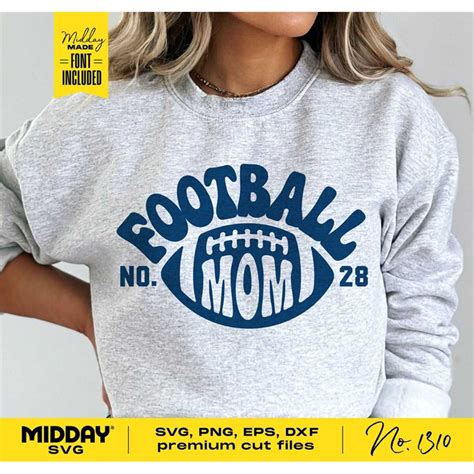 Football Mom Svg Png Dxf Eps Svg For Cricut Football Mom Inspire