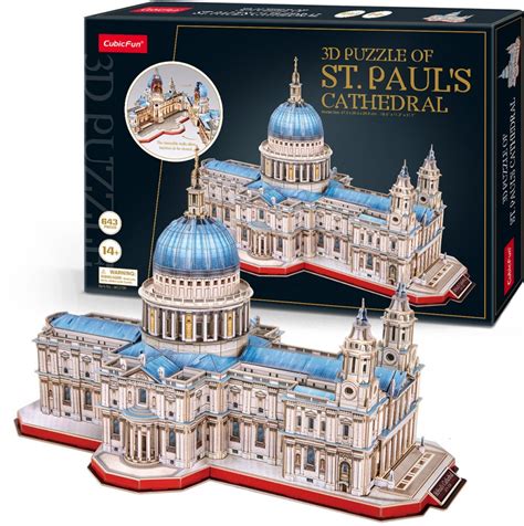 A room with a view. 3D puzzle professionell: St. Pauls Kathedrale (England) Cubi