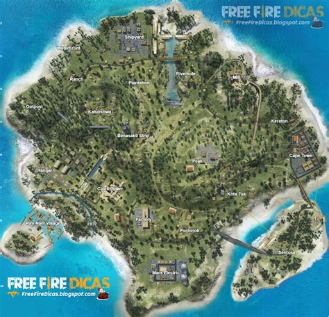 Free fire new upcoming new update and new map. Garena Free Fire Mapa Bermudas Atualizado 2019 Fundos