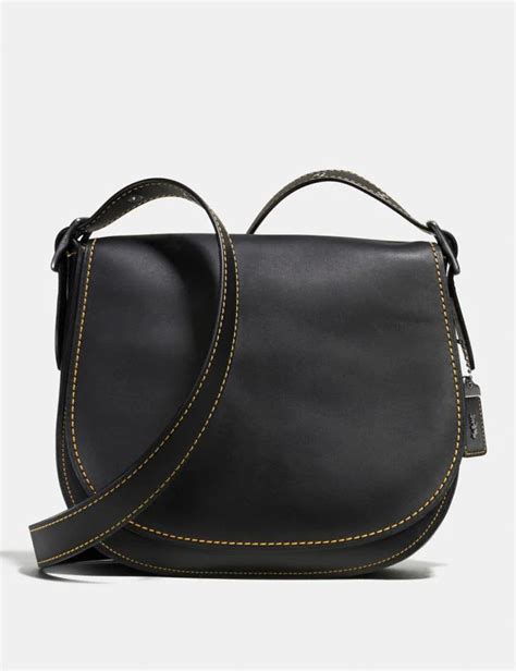 Coach Saddle Bag In Glovetanned Leather