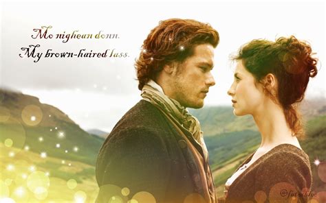 Claire And Jamie Outlander 2014 Tv Series Wallpaper 38068503 Fanpop