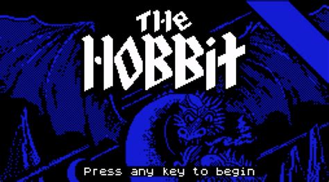 a look back at 1982 s text adventure of the hobbit boing boing