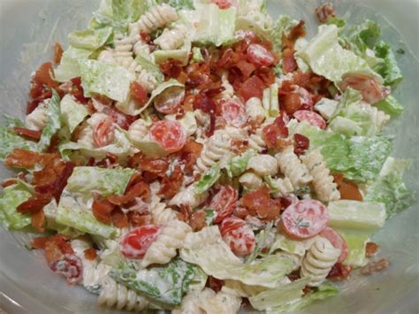 Ranch Blt Pasta Salad Dixies Kitchen