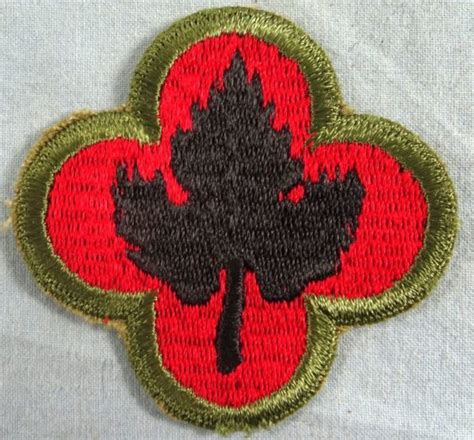 Wwii 43rd Infantry Division Od Border Patch Griffin Militaria