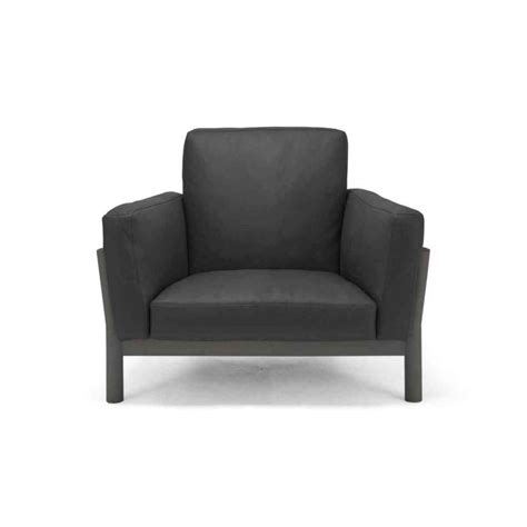 Karimoku New Standard Castor Sofa 1 Seater Leather Maximus Design