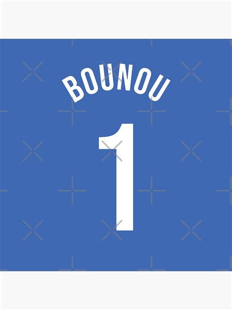 Bounou 1 Home Kit 2022 World Cup Sticker For Sale By Gotchaface