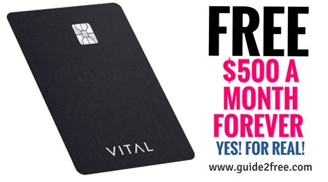 Earn $500 a Month Forever from Vital • Guide2Free Samples