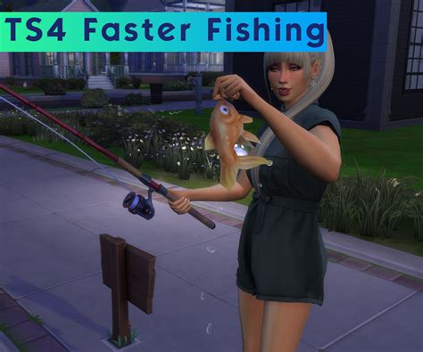 Faster Fishing By Lilchillypepper At Mod The Sims 4 Sims 4 Updates