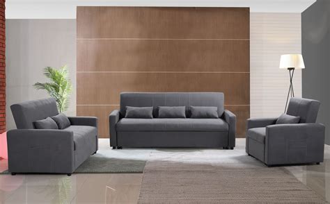 The top flat sheet and bottom fitted sheet are sewn together in such a way that prevents sheet slipping and. Husky® Transformer 3-PC convertible sofa bed Set - Grey