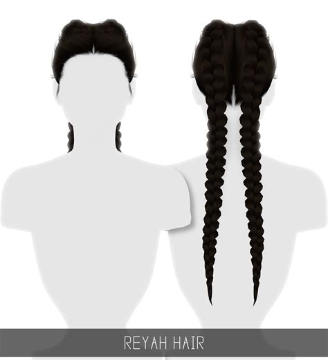 Simpliciaty Reyah Hair ~ Sims 4 Hairs Sims Hair Sims 4 Sims