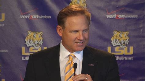 Lsu S Les Miles Cam Cameron Fired Orgeron Offered Interim Job