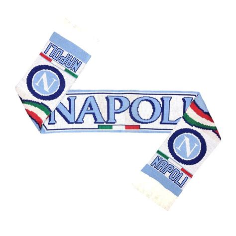 Napoli Jacquard Football Scarf Must Have Accessory