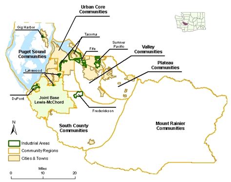 Communities And Industrial Areas Pierce County Wa Official Website