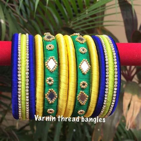 To Order Pls Whats Whats App On 91 9704084116 Silk Thread Bangles