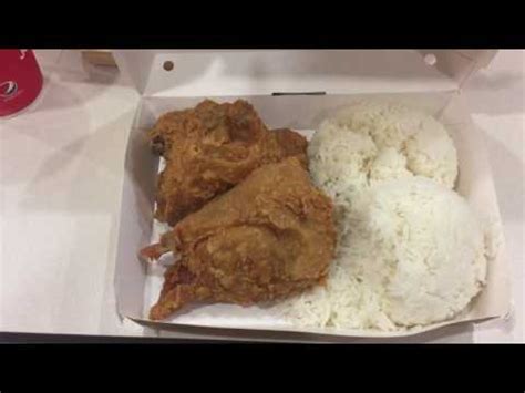 A good marinade will not only help prevent chicken from drying out but also protect these more delicate pieces from intense heat while adding extra flavor. Jollibee Fried Chicken and rice - YouTube