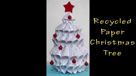 Paper Recycled Christmas Tree Vlrengbr
