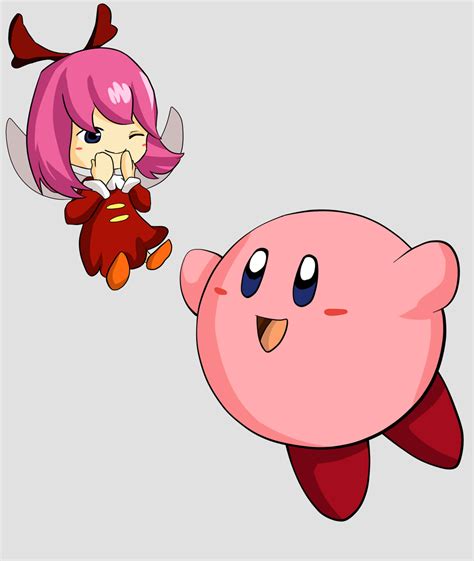 Kirby And Ribbon By Koopshikinggeoshi On Deviantart