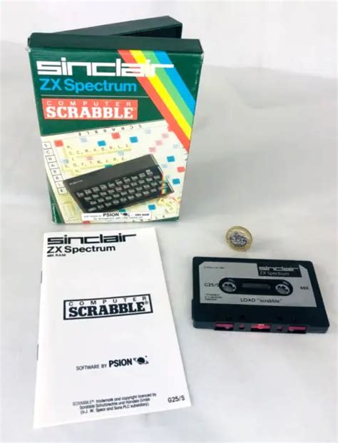 Gioco Spectrum Scrabble Raro Vintage Genus Edition Sinclair Zx Eur 17