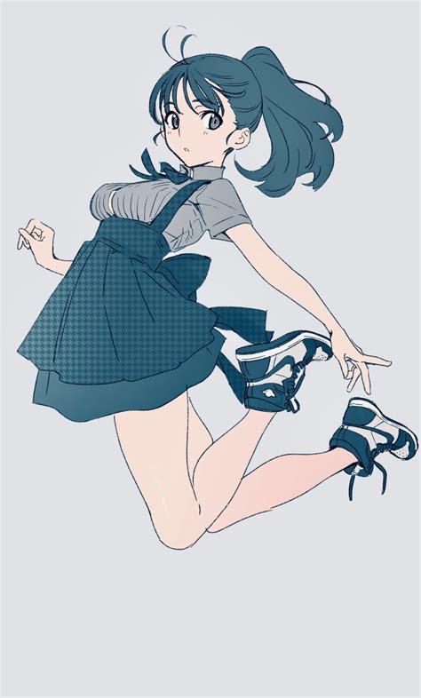 23 anime pose reference male. 𝘁𝗮𝗿𝗼𝘂𝟮 on Twitter | Anime poses reference, Anime poses, Jumping poses