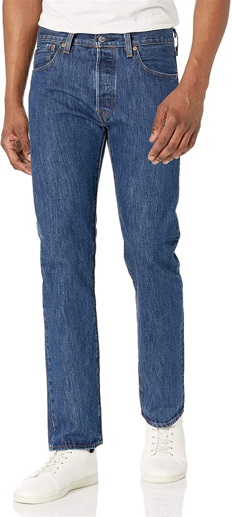 Levis Mens Classic 501 Denim Straight Leg Jeans Med 34x29 Walmart Canada