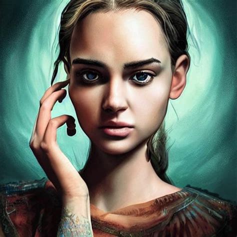 Highest Quality Portrait Digital Painting Highly D Openart