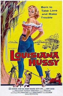 Louisiana Hussy Movie Poster Film Posters Vintage Vintage