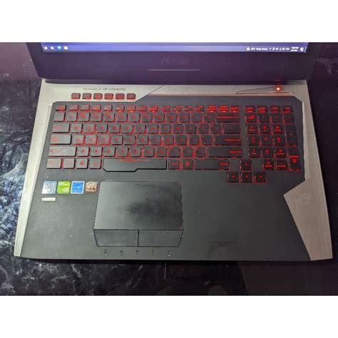 Asus Rog G75vw Gtx1060 Gaming Laptop Notebook Shopee Malaysia