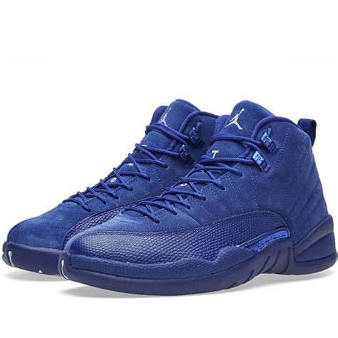 New users are advised to visit their local basketball shoe store to fit the shoe and ensure a comfortable fit. Nike Air Jordan 12 Retro (Deep Royal Blue & White)