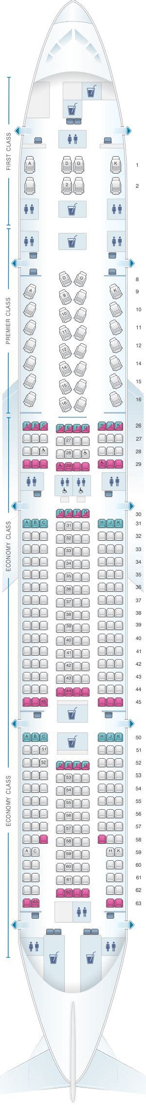 Seat Map Northwest Airlines Boeing B Pacific Seatmaestro Hot Sex Picture