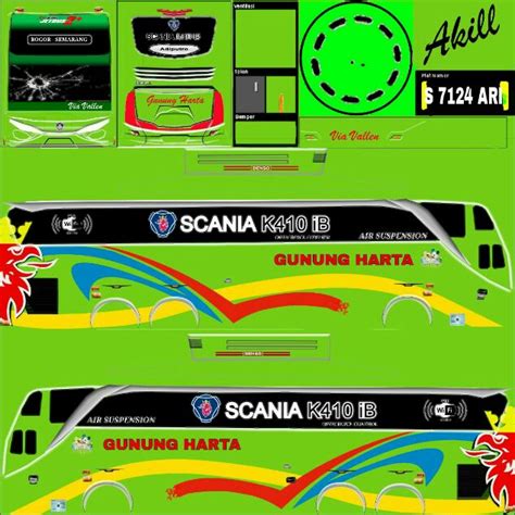 Mengganti tampilan bus yang ada di gta san andreasmu menjadi bus gunung harta. Livery Bus Shd Tronton Gunung Harta - livery truck anti gosip