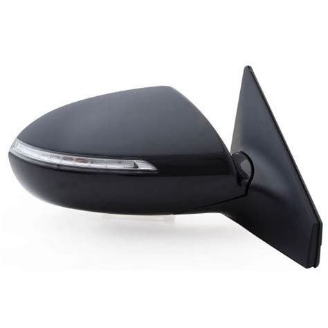 K Source Replacement Side Mirror Electric W Turn Signal Black Passenger Side K Source